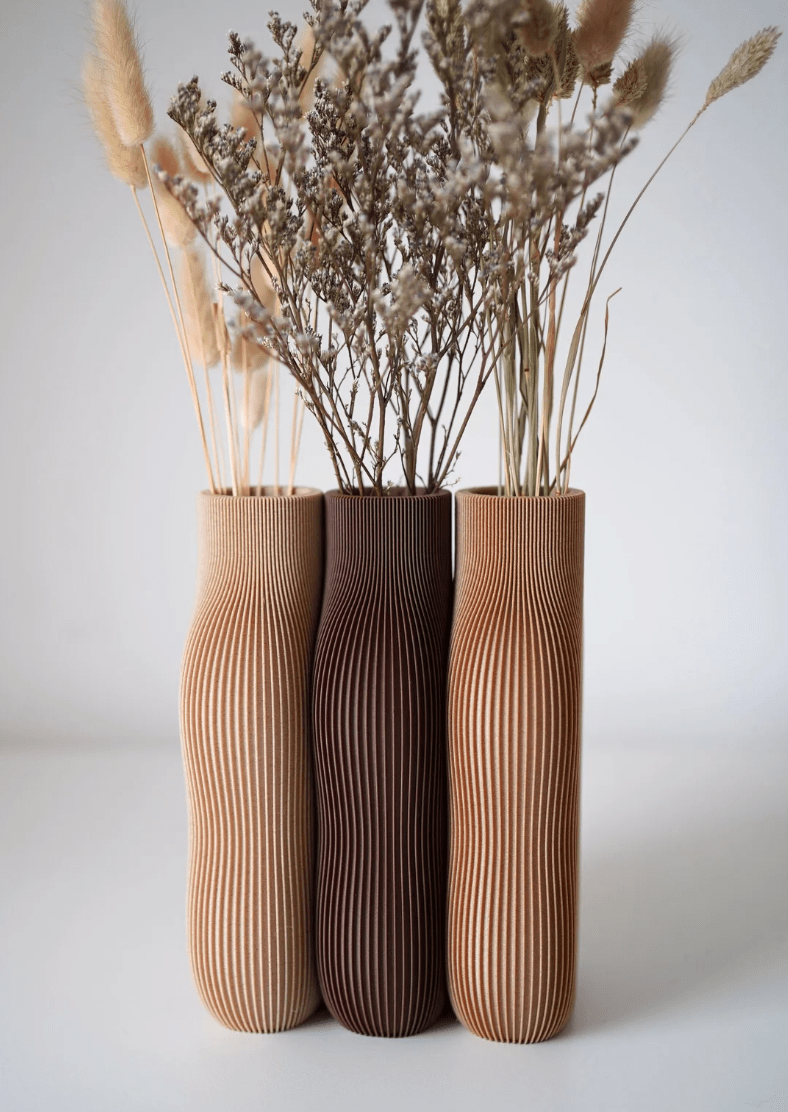 BABBIA minimalist vase - Dekoart 3D