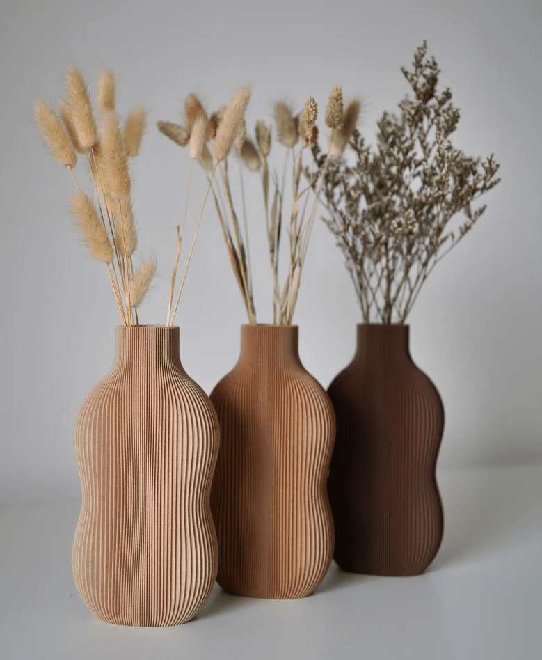 BABBIA minimalist vase - Dekoart 3D