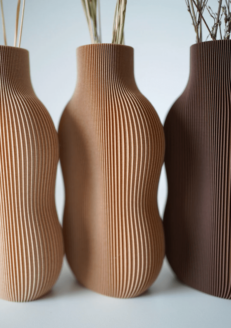 BABBIA minimalist vase - Dekoart 3D