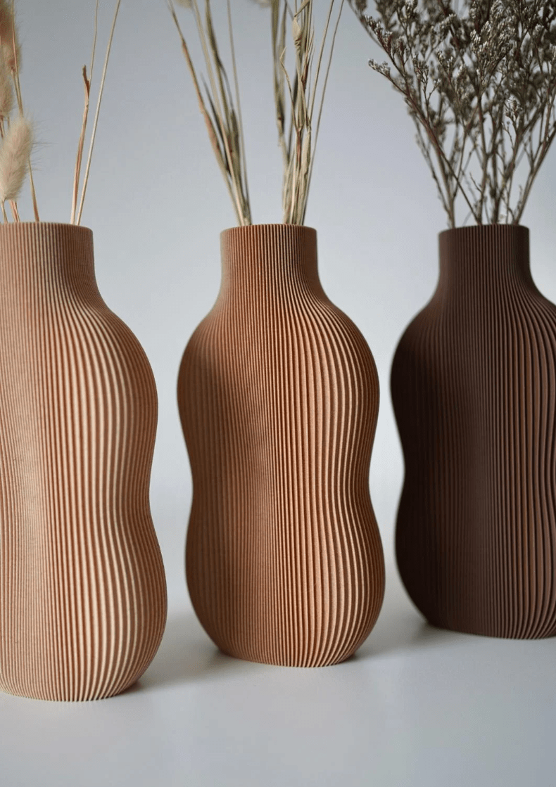 BABBIA minimalist vase - Dekoart 3D