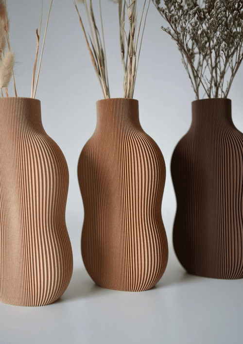 BABBIA minimalist vase - Dekoart 3D