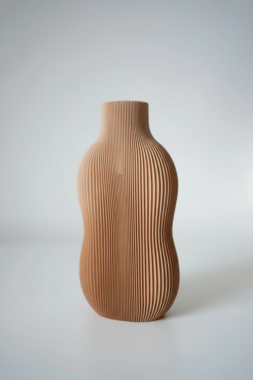 BABBIA minimalist vase - Dekoart 3D