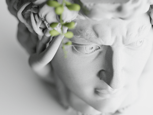 DAVID – Skulpturale Vase aus der Renaissance - Kollektion - Dekoart 3D