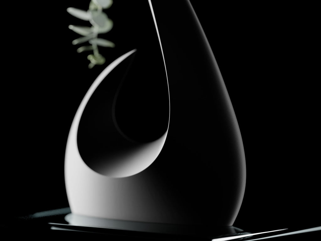 MOON – Skulpturale Vase aus der Lunar - Serie - Dekoart 3D